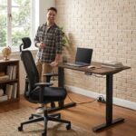 Economy Pack 1: Hλεκτρικό γραφείο Easy desk και καρέκλα γραφείου Active