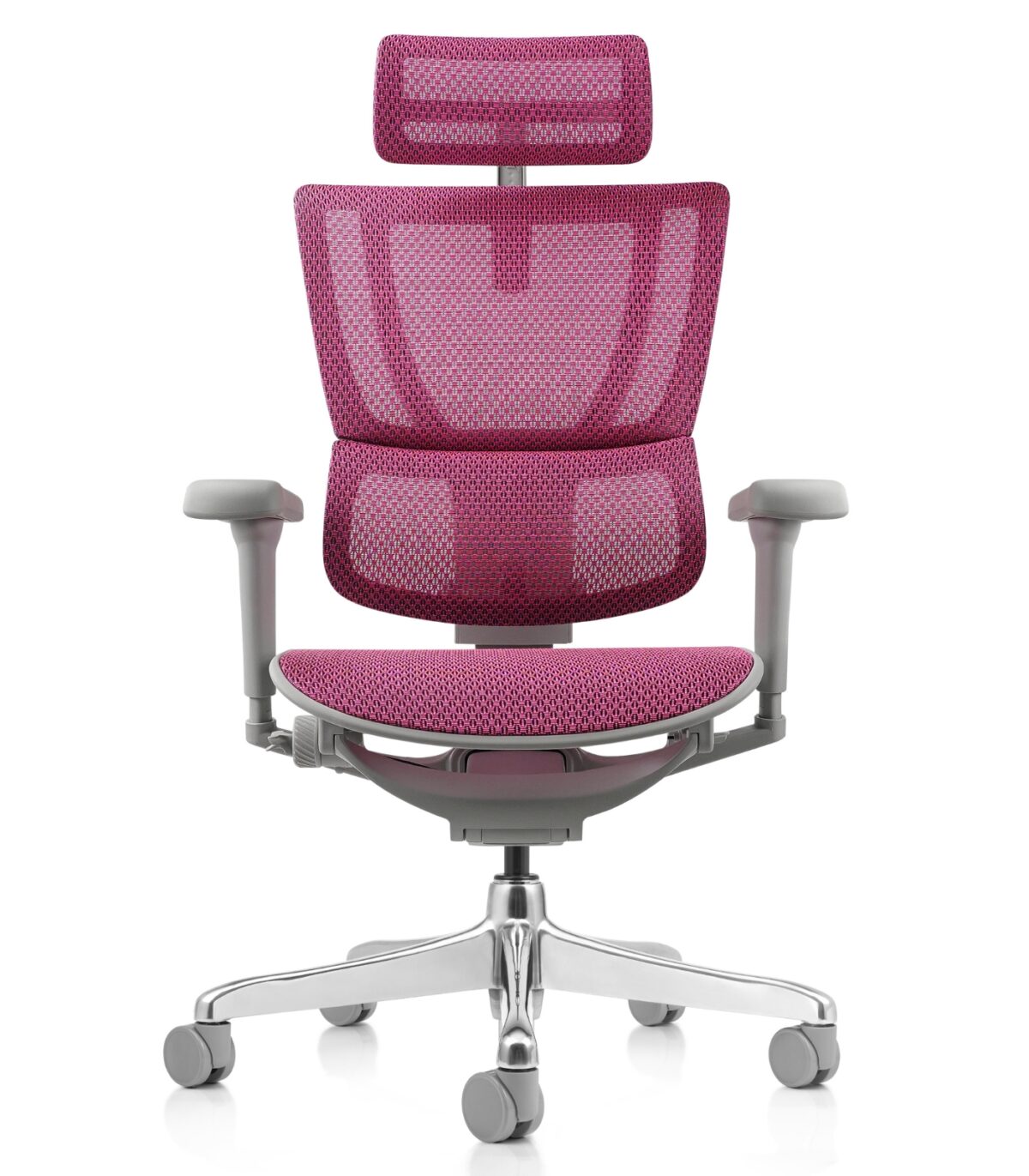 Εργονομική καρέκλα γραφείου Ergohuman iOO Ultra φούξια - Image 4
