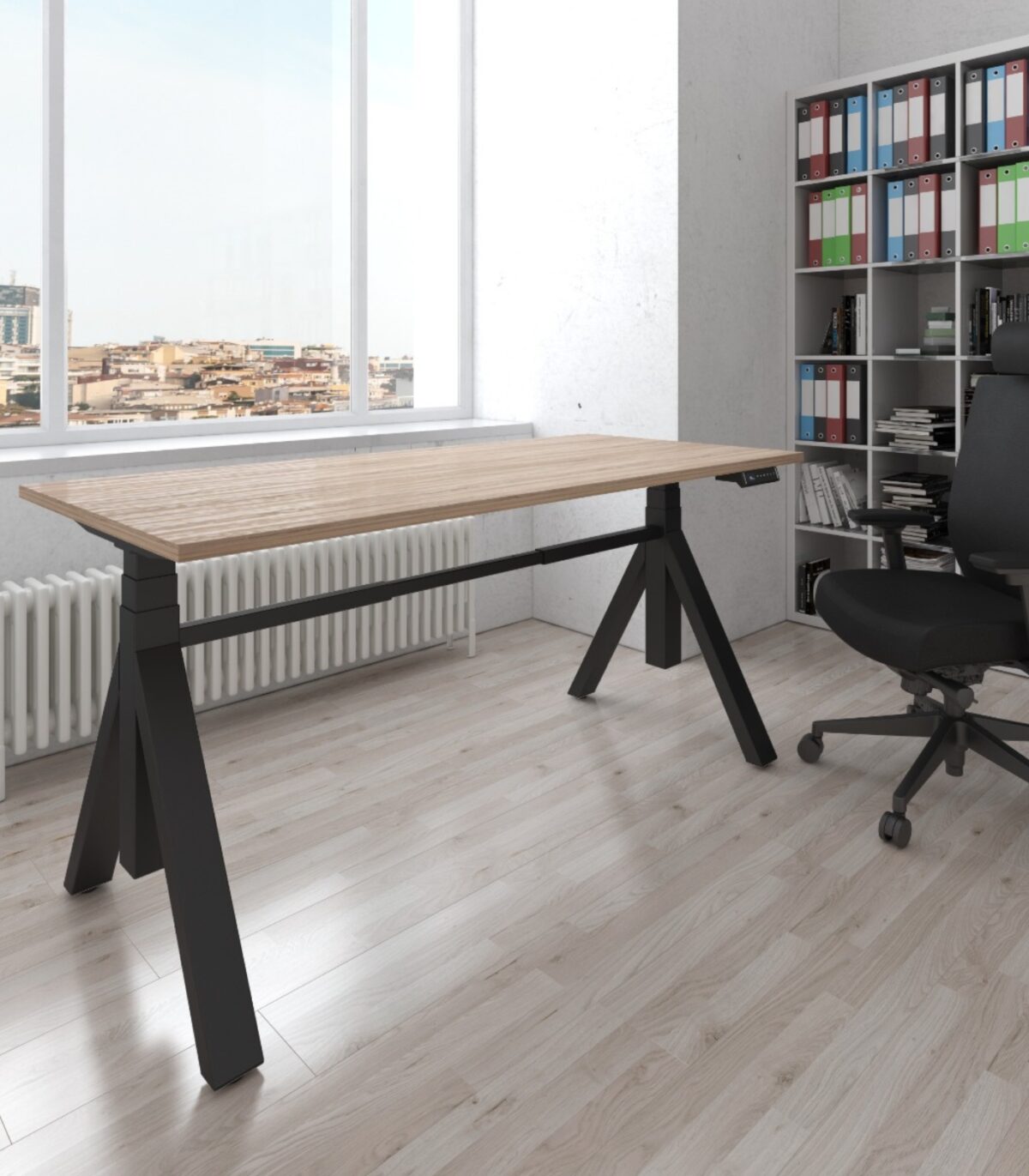 Action Desk Ypsilon 12 Ηλεκτρικό γραφείο με ρυθμιζόμενο ύψος Action Desk Ypsilon 118×70 cm - Image 6
