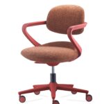 Design καρέκλα γραφείου Arete - κόκκινη