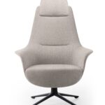 Πολυθρόνα Lounge - αναμονής Bloom - γκρι