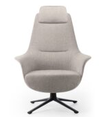 Πολυθρόνα Lounge - αναμονής Bloom - γκρι