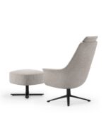 Πολυθρόνα Lounge - αναμονής Bloom - γκρι - Image 4