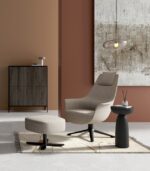 Πολυθρόνα Lounge - αναμονής Bloom - γκρι - Image 6