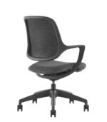 Καρέκλα γραφείου Niro Black - Image 4