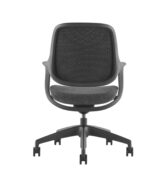 Καρέκλα γραφείου Niro Black - Image 5