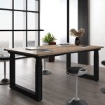 Ηλεκτρικό γραφείο με ρυθμιζόμενο ύψος Solid 200x80