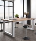 Ηλεκτρικό γραφείο με ρυθμιζόμενο ύψος Solid 158×80