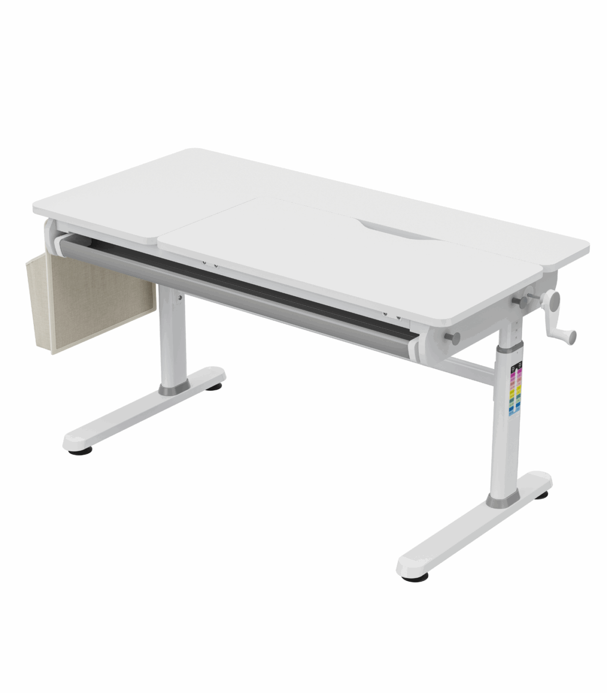 Παιδικό γραφείο με ρυθμιζόμενο ύψος Genius (120X60 cm) - Image 11