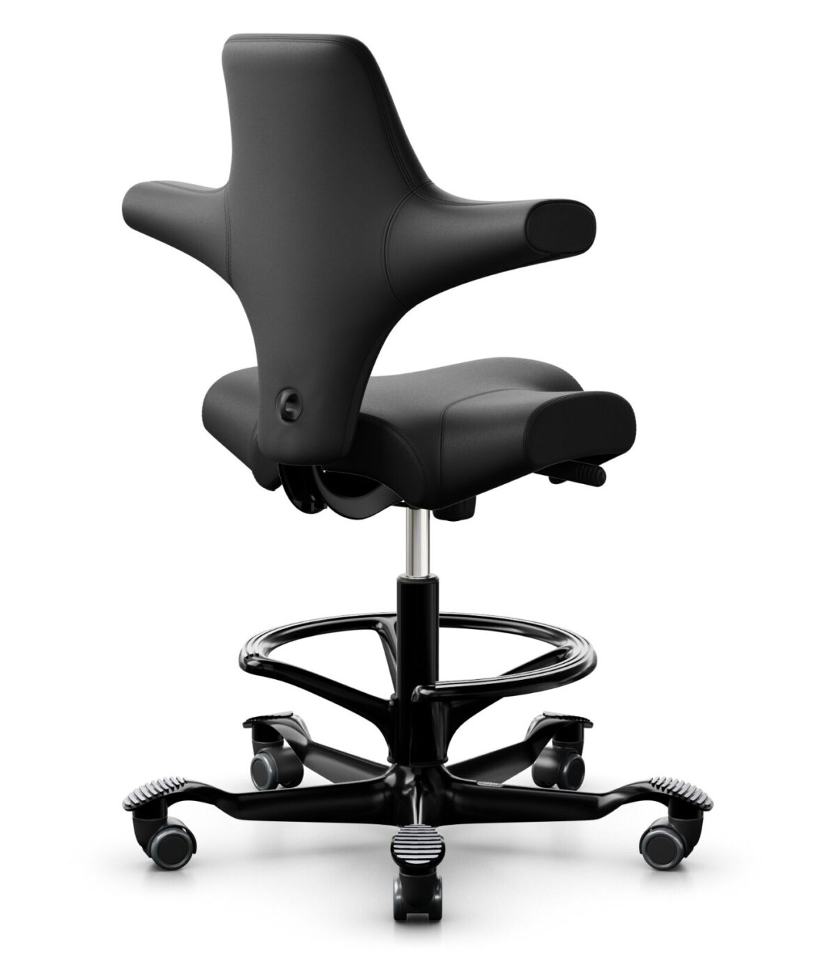 Hag 8106 texnito derma me upopodio 3 Εργονομική καρέκλα γραφείου Hag Capisco 8106 - τεχνητό δέρμα με υποπόδιο - Image 3