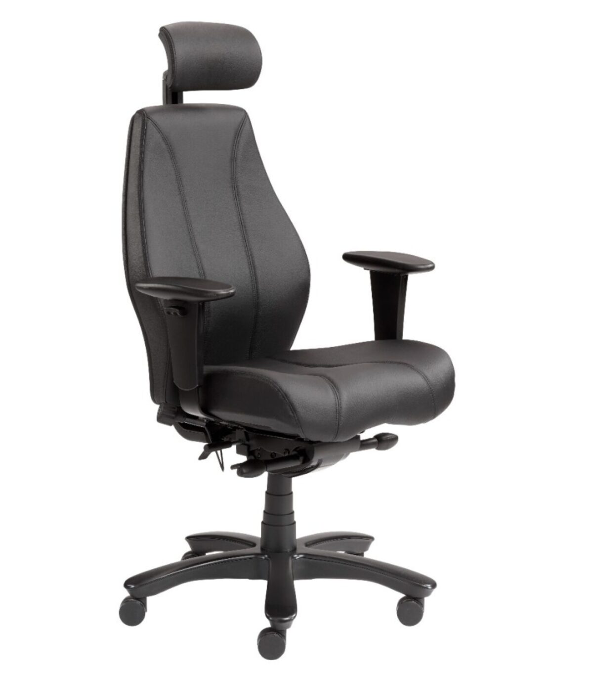 xxl karekla grafeiou rapthor derma 1 XXL Εργονομική καρέκλα γραφείου Raptor 24/7 200 kg - επένδυση με γνήσιο δέρμα - Image 1