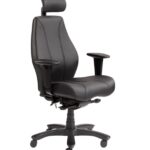 XXL Εργονομική καρέκλα γραφείου Raptor 24/7 200 kg - επένδυση με γνήσιο δέρμα