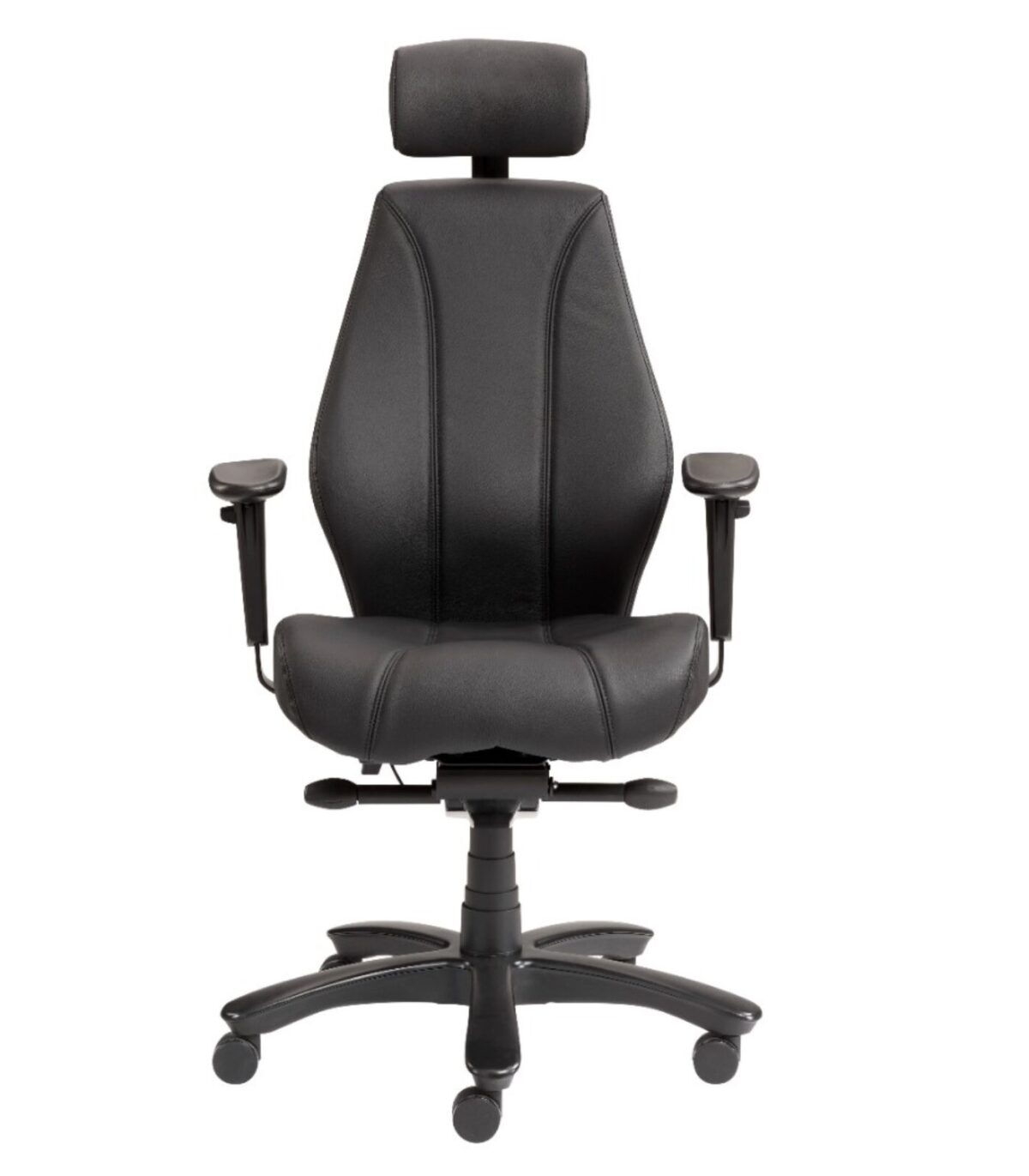 XXL Εργονομική καρέκλα γραφείου Raptor 24/7 200 kg - επένδυση με γνήσιο δέρμα - Image 4