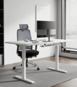 Ηλεκτρικό γραφείο με ρυθμιζόμενο ύψος Action Desk Duo 138×80 cm - Image 8