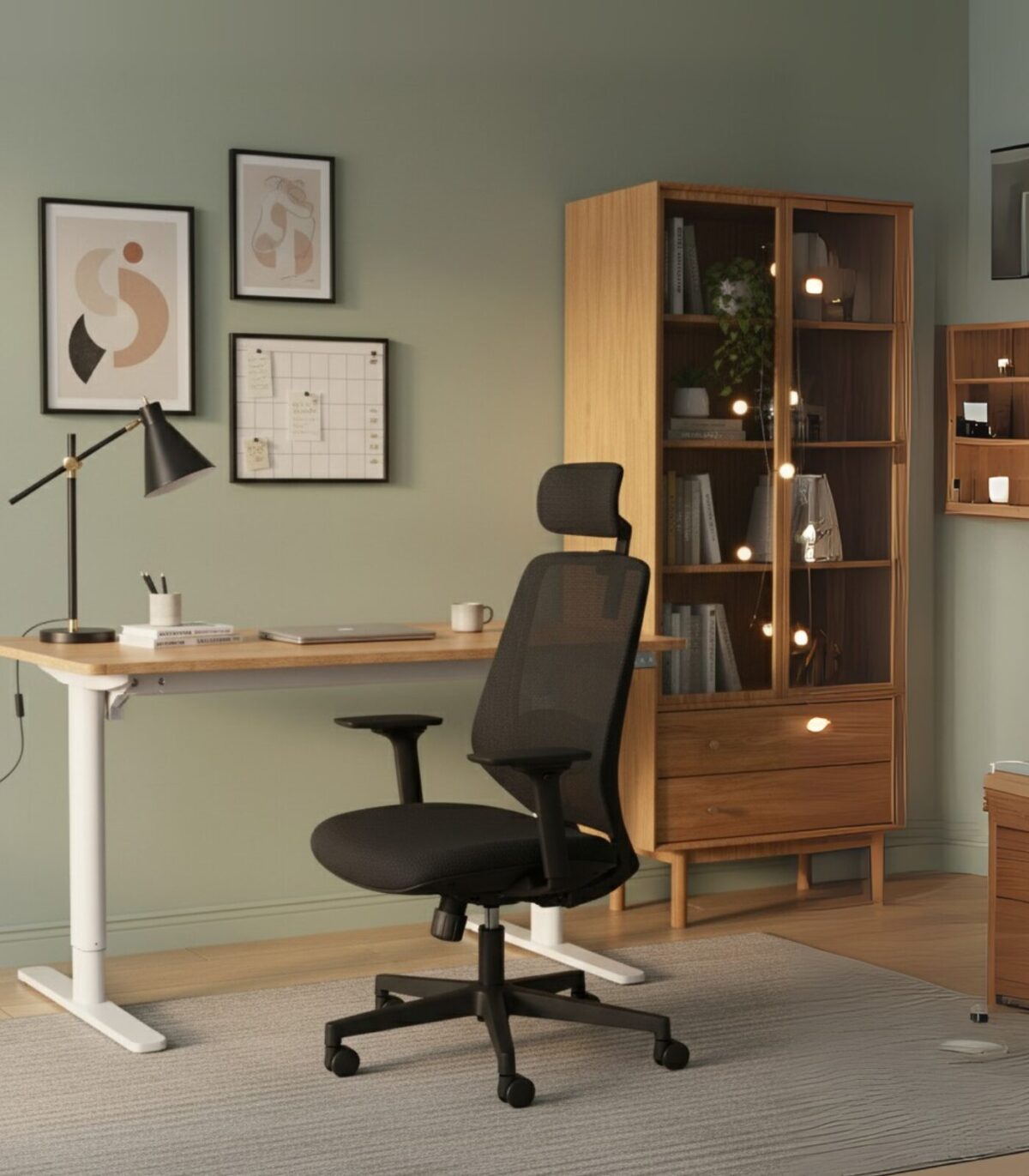 Economy Pack 3: Ηλεκτρικό γραφείο Easy desk και καρέκλα γραφείου Work Plus - Image 1