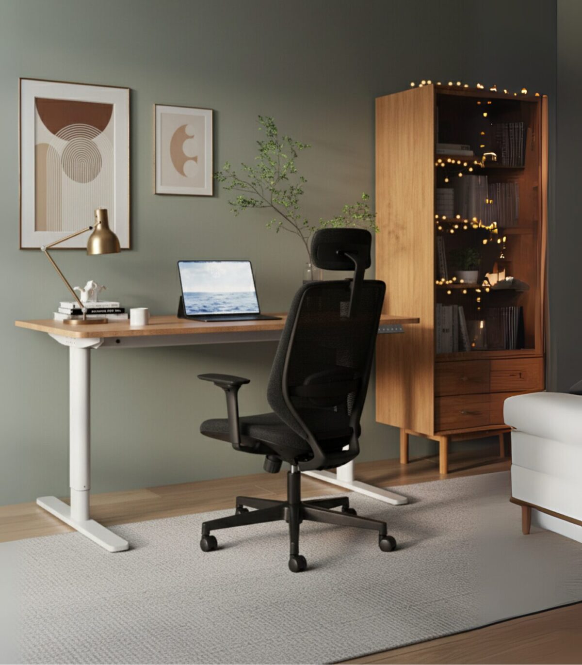 Economy Pack 3: Ηλεκτρικό γραφείο Easy desk και καρέκλα γραφείου Work Plus - Image 2