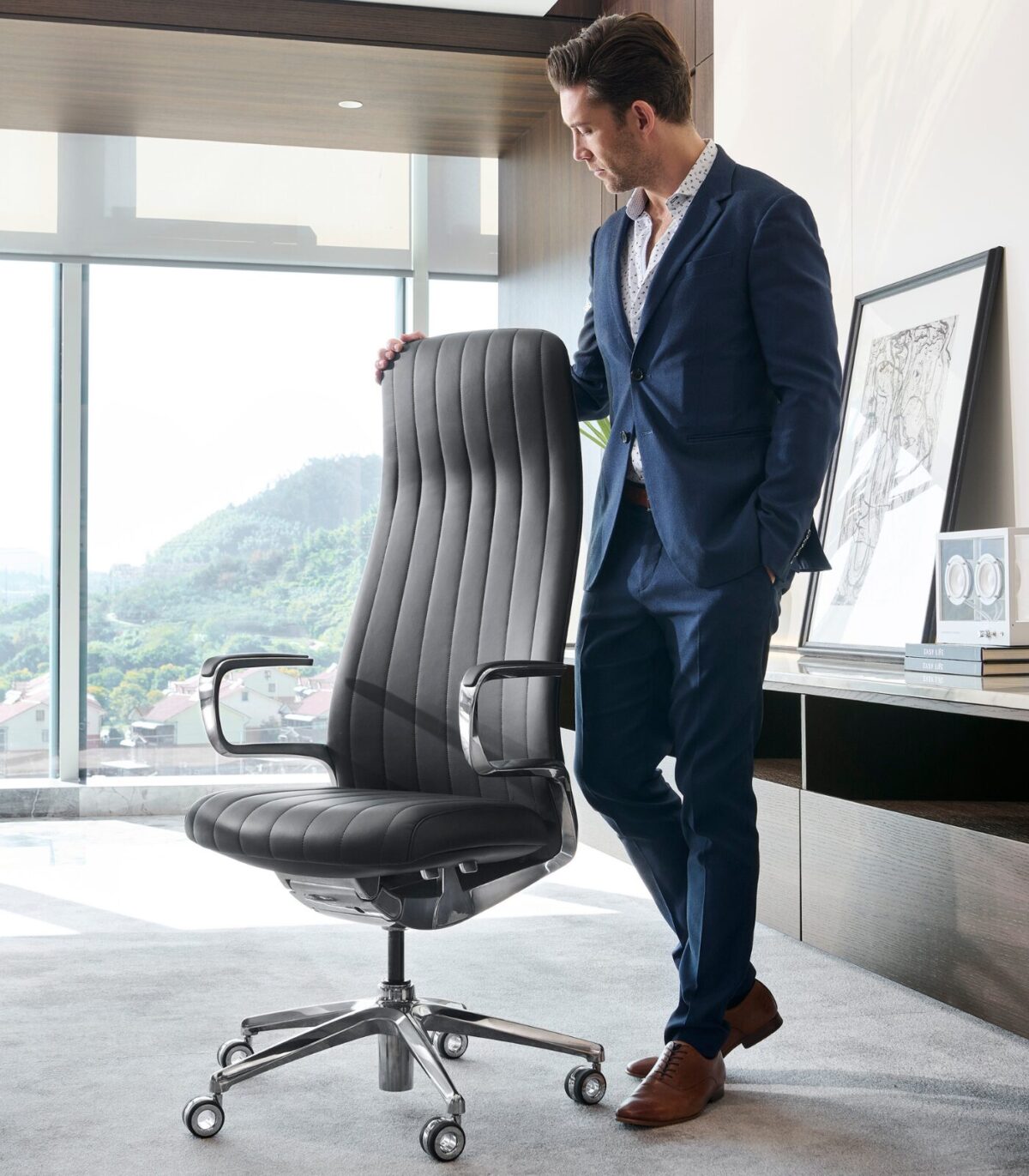 Διευθυντική καρέκλα γραφείου Lella - Image 2