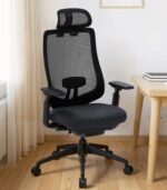 Εργονομική καρέκλα γραφείου Atlas black - Image 3