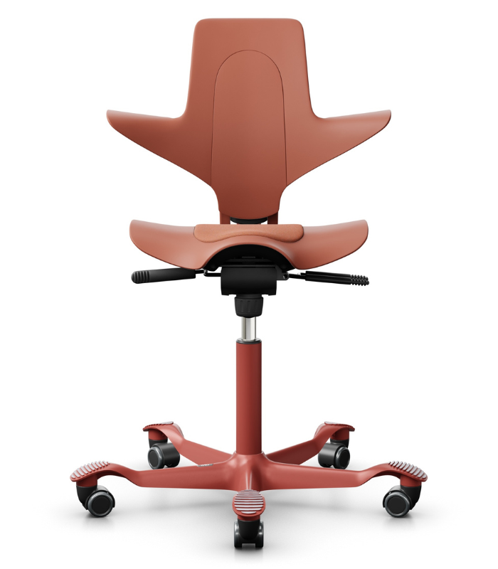 ergonomiki karekla grafeiou hag capisco puls 8010 1 Εργονομική καρέκλα γραφείου Hag Capisco puls 8010 κεραμιδί - Image 1