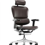 Εργονομική καρέκλα γραφείου Ergohuman 2 Elite Plus Leather - καφέ