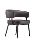 Καρέκλα επισκέπτη Symphony - μαύρο