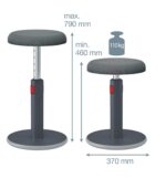 Εργονομικό σκαμπό Sit-Stand Cosy - Image 5