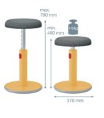 Εργονομικό σκαμπό Sit-Stand Cosy - Image 11