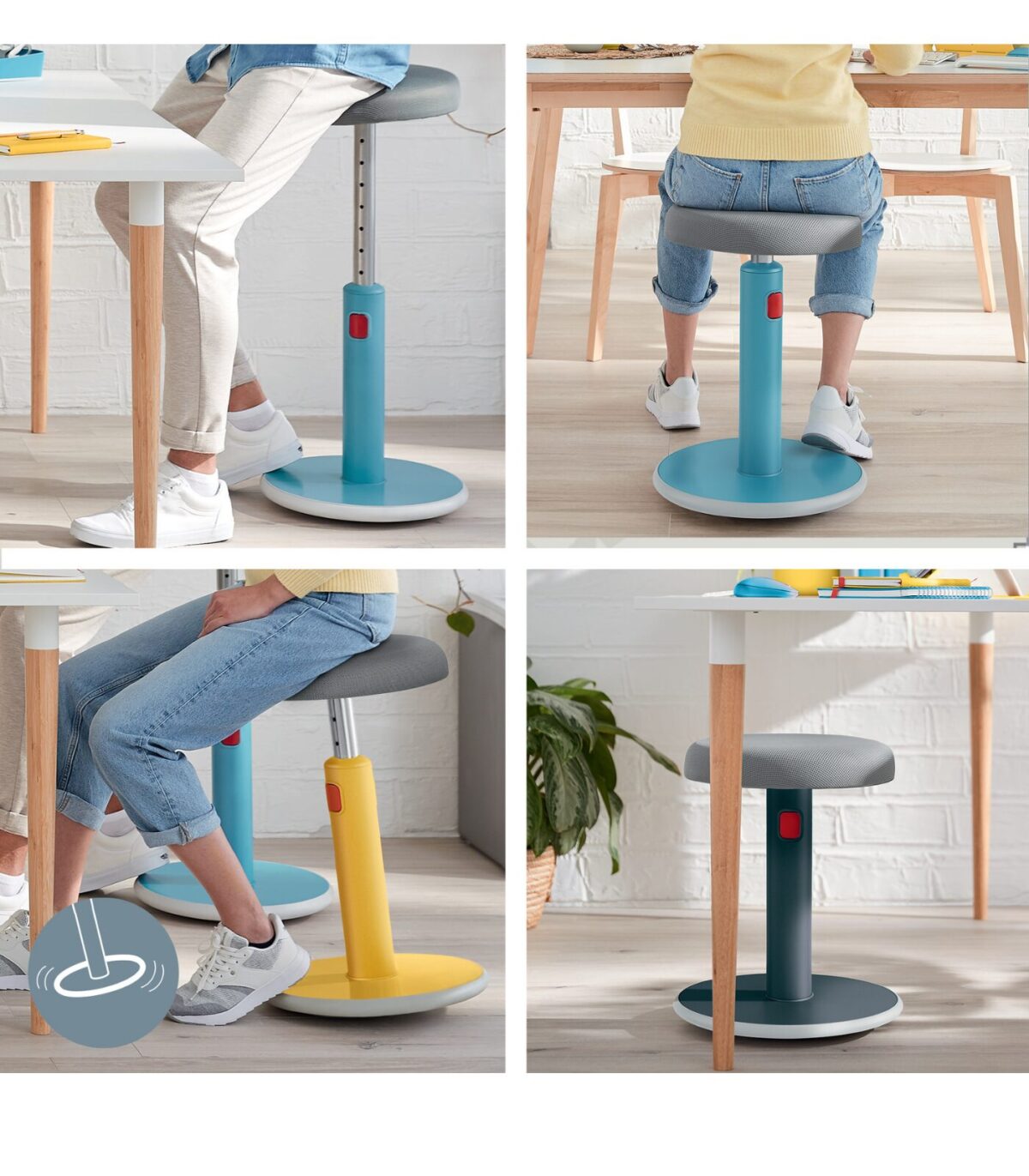 Εργονομικό σκαμπό Sit-Stand Cosy - Image 19
