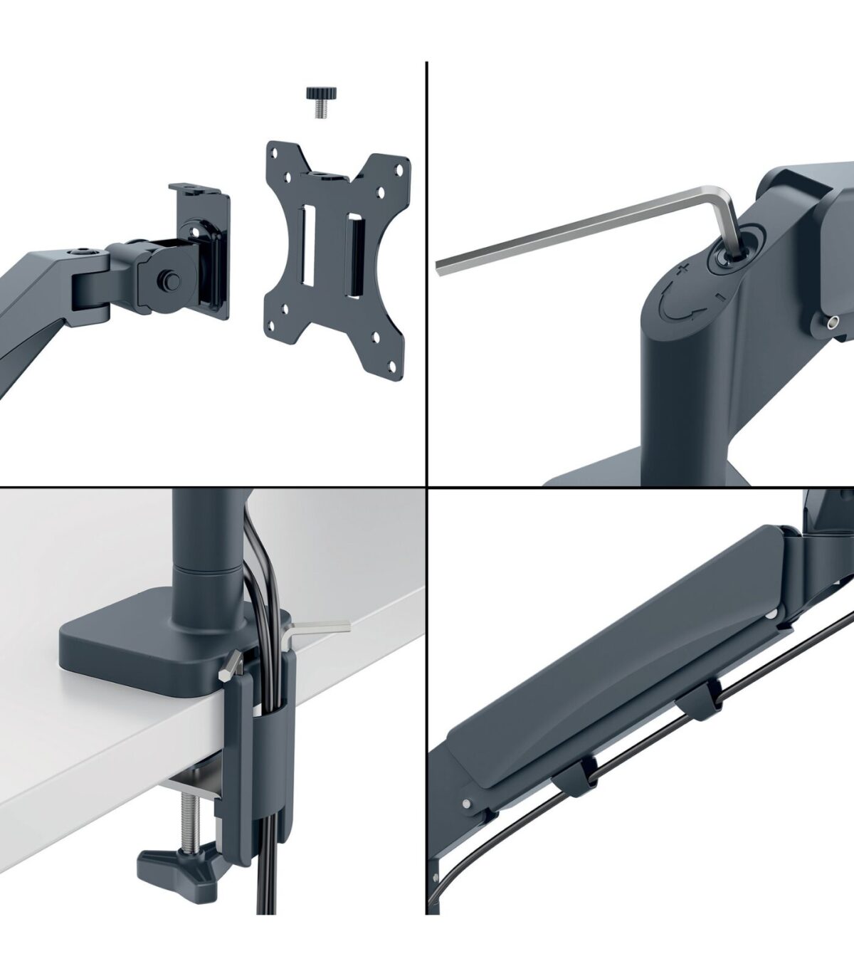 Βραχίονας οθόνης Leitz Ergo Space Saving - Image 3