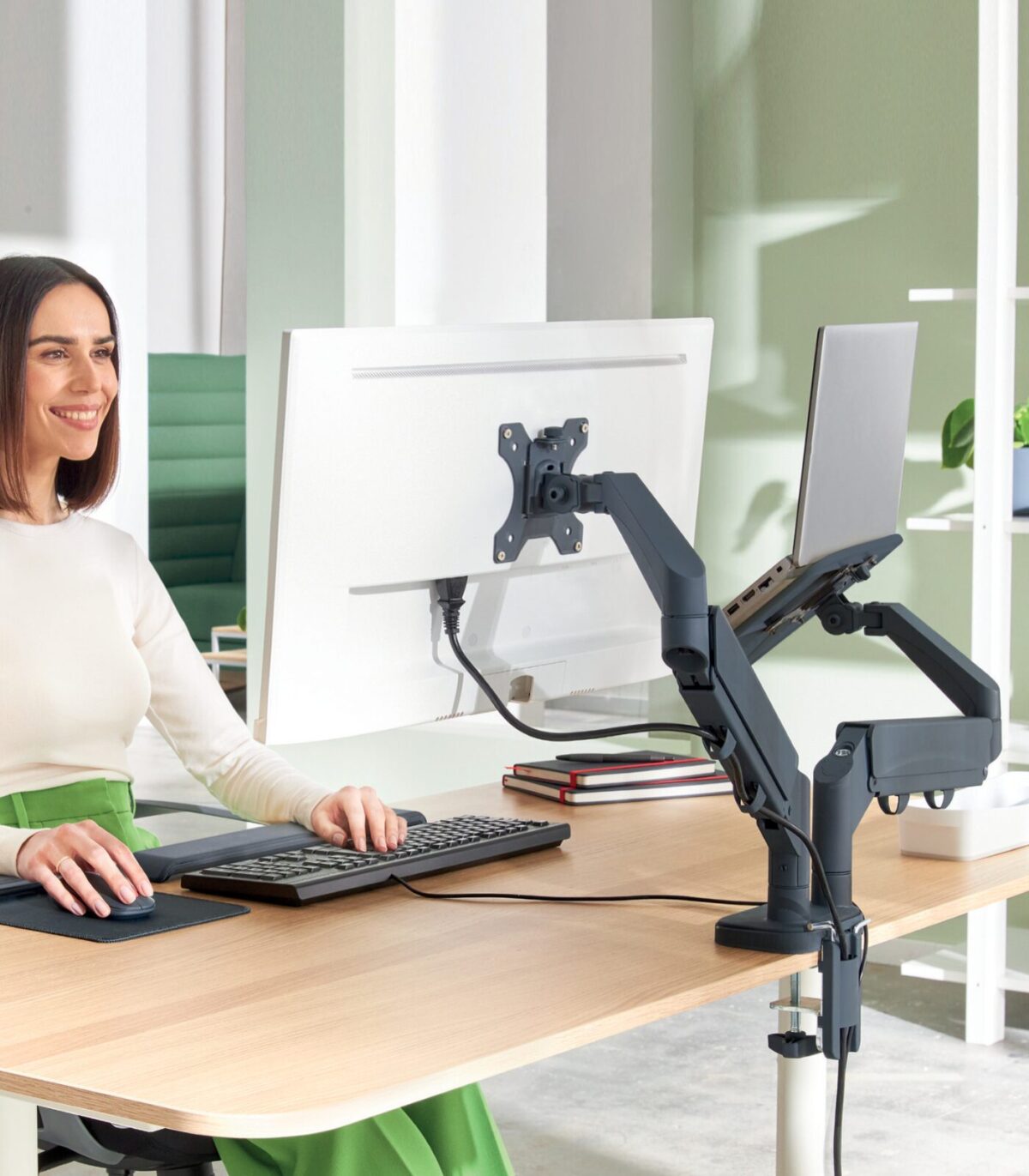 Bραχίονας οθόνης & Laptop Leitz Ergo Space Saving - Image 5