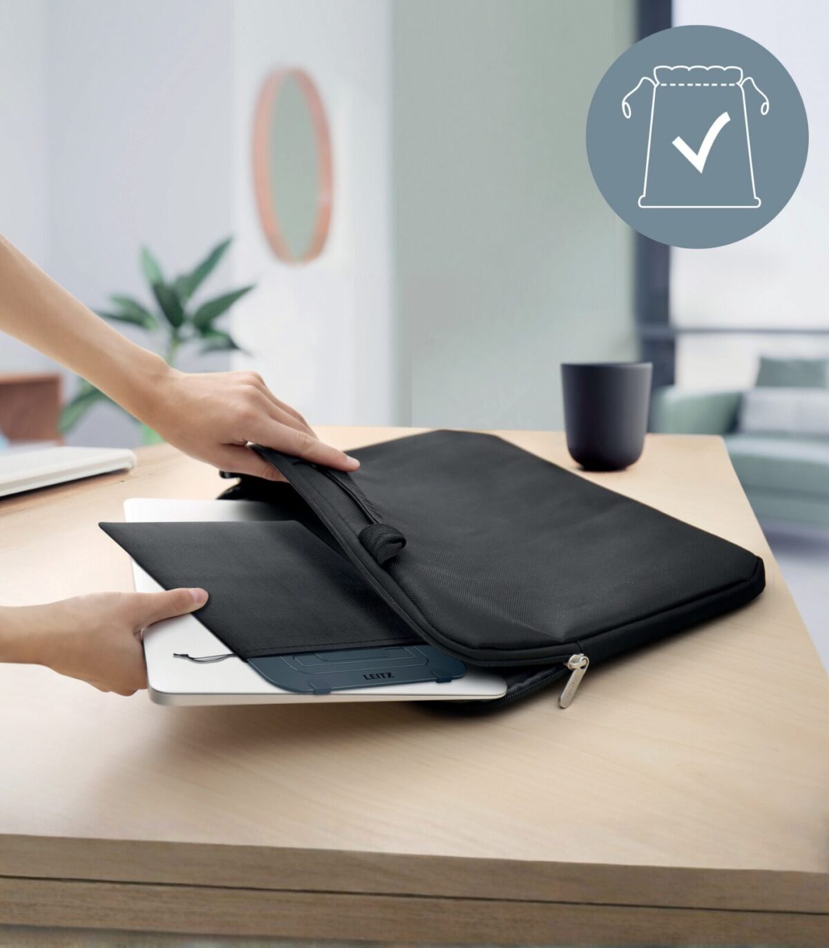 Ρυθμιζόμενη βάση Laptop Ergo Ultra-Flat αλουμινίου - Image 4