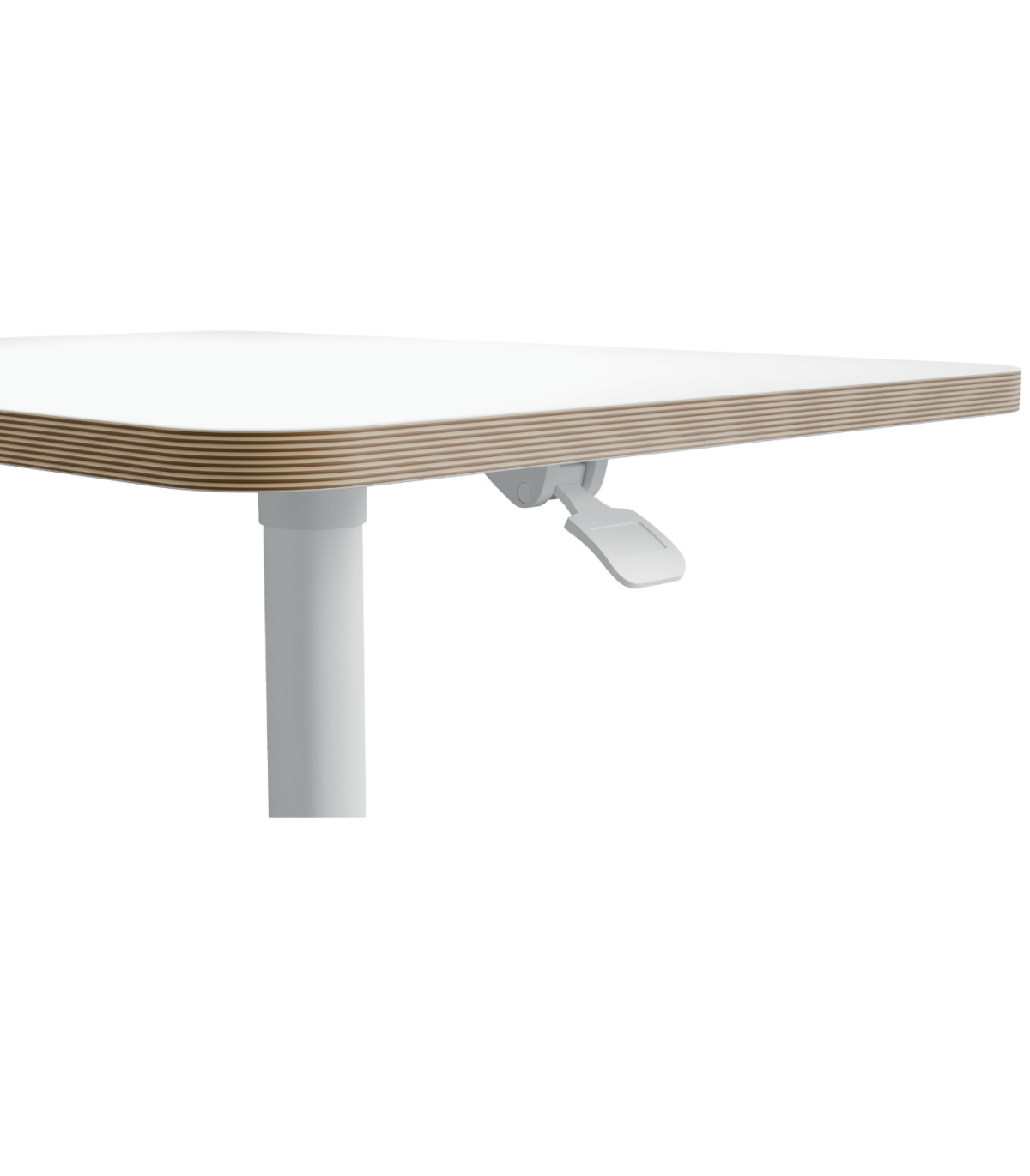 Mini γραφείο με ρυθμιζόμενο ύψος και τροχούς 80 x 60 cm Leitz - Image 9