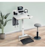 Mini ηλεκτρικό γραφείο με ρυθμιζόμενο ύψος 80 x 60 cm Leitz