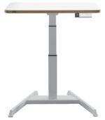 Mini ηλεκτρικό γραφείο με ρυθμιζόμενο ύψος 80 x 60 cm Leitz - Image 2