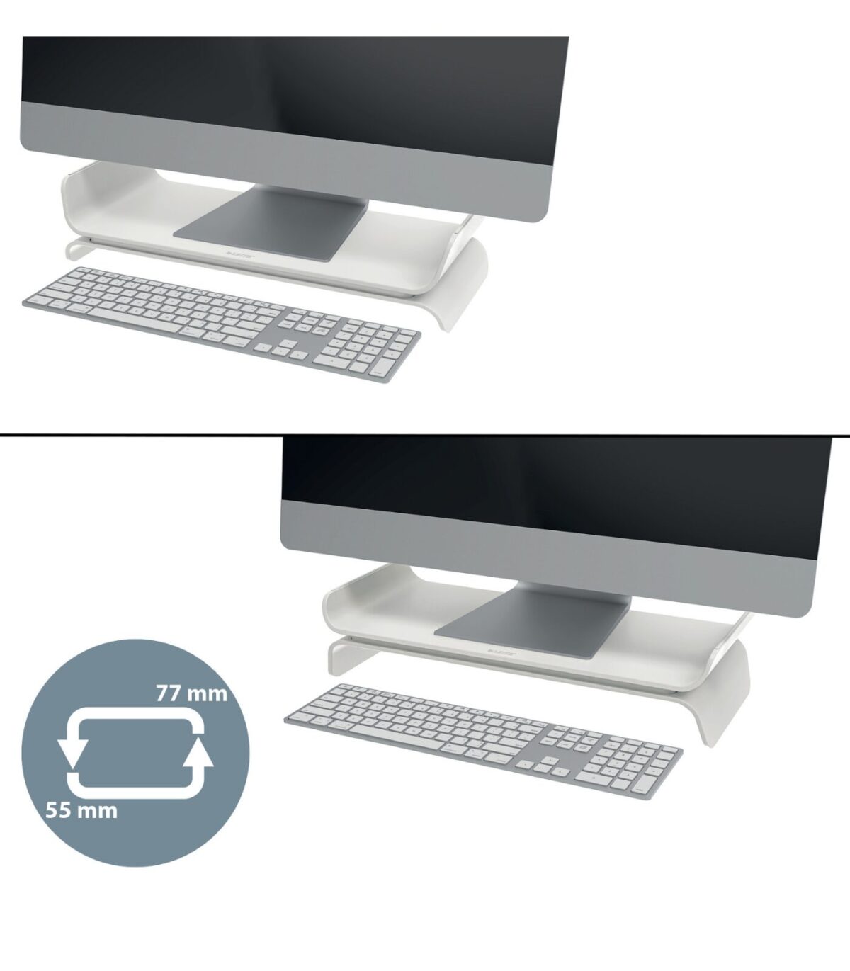 Βάση οθόνης με 2 ύψη Leitz WOW - Image 9